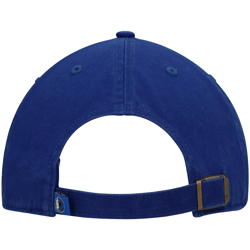Casquette réglable '47 Royal Dallas Mavericks Team Clean Up pour homme
