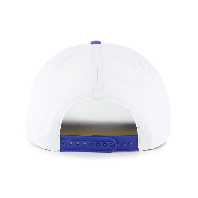 Men's '47 White/Blue Dallas Mavericks Tribute Two-Tone Hitch Adjustable Hat