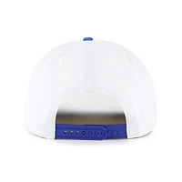 Men's '47 White/Blue Dallas Mavericks Tribute Two-Tone Hitch Adjustable Hat