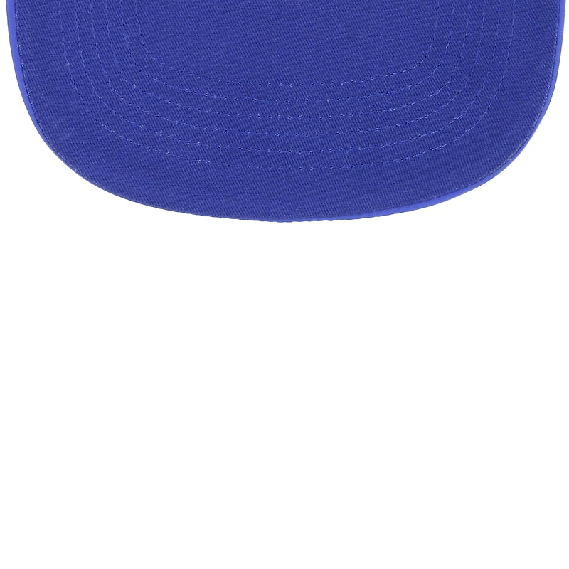 Men's '47 White/Blue Dallas Mavericks Tribute Two-Tone Hitch Adjustable Hat