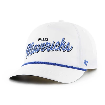 Casquette réglable '47 Dallas Mavericks Fairway Hitch brrr pour hommes, blanche