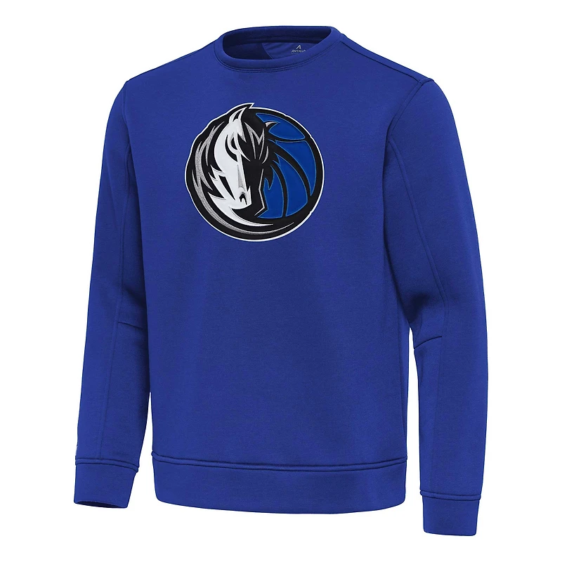 Sweat-shirt à capuche bleu Antigua Dallas Mavericks Relevant pour homme