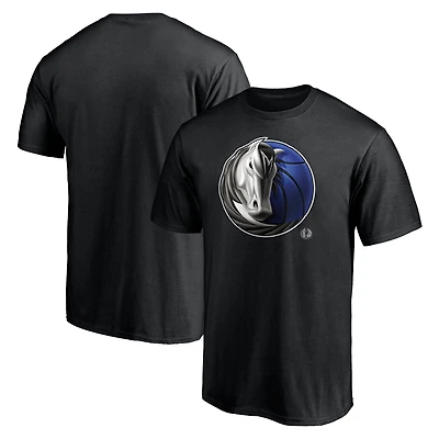 Men's  Black Dallas Mavericks Midnight Mascot T-Shirt