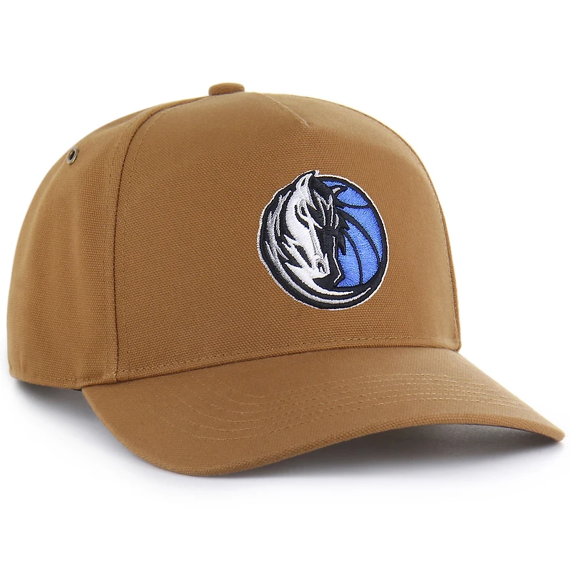 Casquette ajustable Carhartt x '47 marron Dallas Mavericks Hitch pour homme