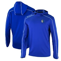 Men's Columbia  Blue Dallas Mavericks Shotgun Pullover Hoodie