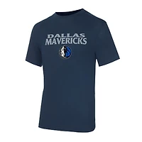 Men's Concepts Sport Navy/Gray Dallas Mavericks Avondale T-Shirt & Flannel Pants Set