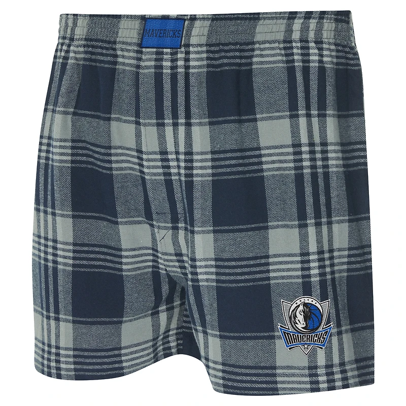 V102414 MAVS 0N22 NBA Concepts Sport HO24 Boxer en flanelle pour homme SHTMENX BHV 0705 #3