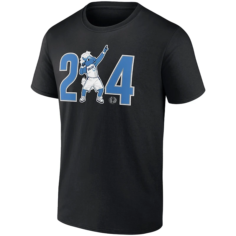 T-shirt Fanatics noir Dallas Mavericks Champ 214 Hometown Collection pour homme