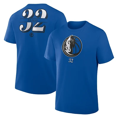 Men's Fanatics Cooper Flagg Blue Dallas Mavericks The Paint Name & Number T-Shirt
