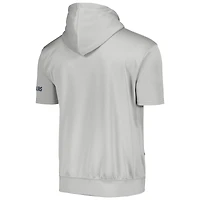 Sweat à capuche avec logo Fanatics Silver Dallas Mavericks Big & Tall pour hommes