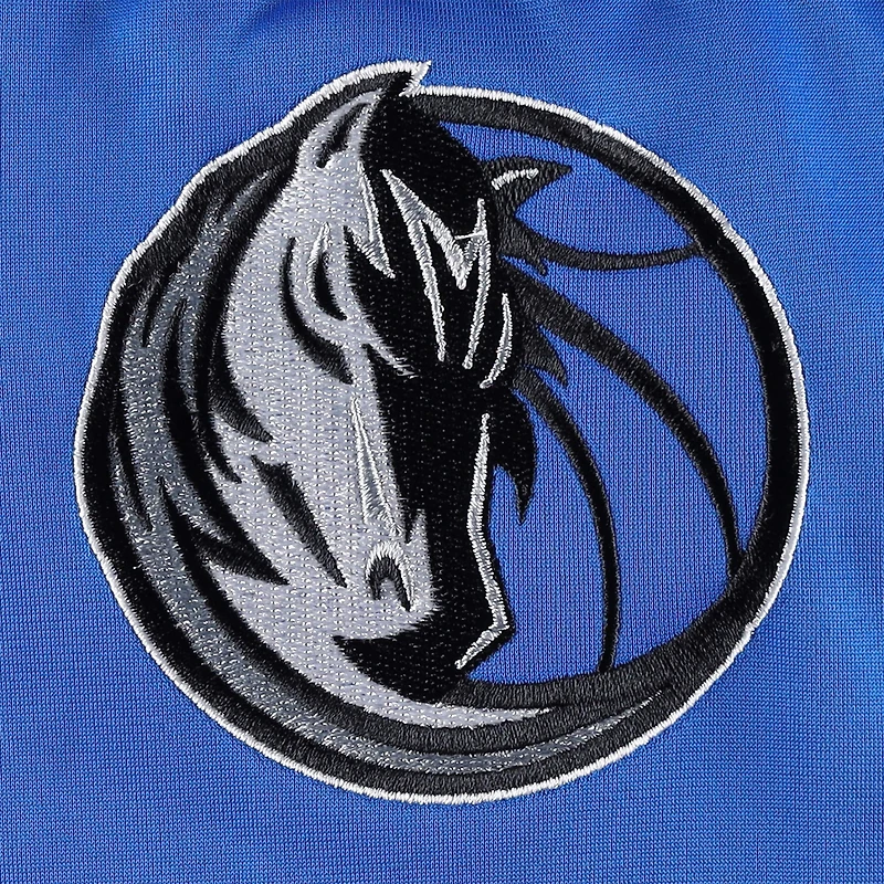 Men's G-III Sports by Carl Banks Blue Dallas Mavericks Contender Wordmark Full-Zip Track Jacket