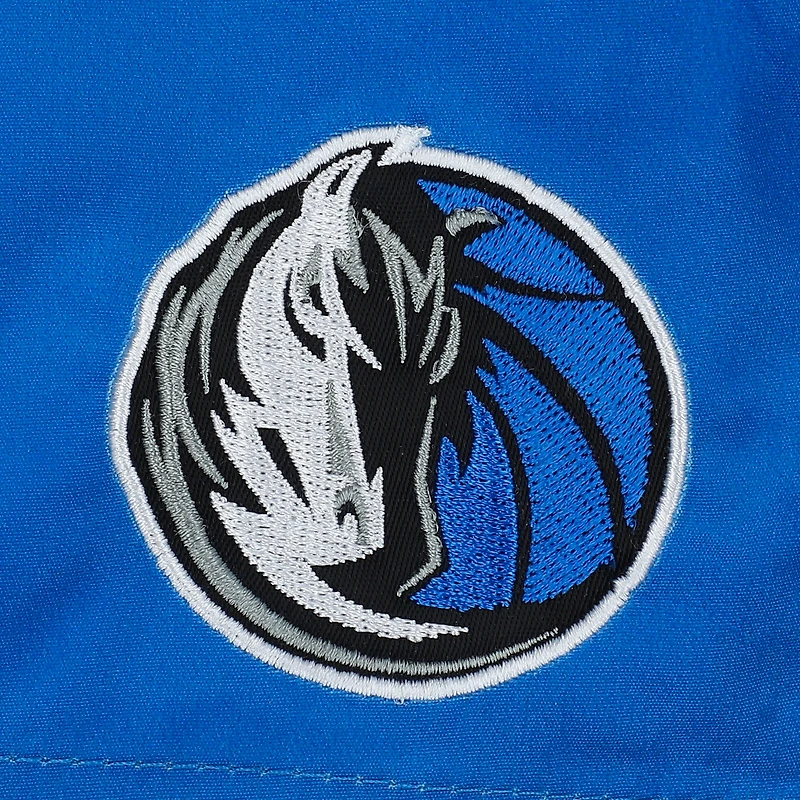 Men's G-III Sports by Carl Banks Blue Dallas Mavericks Sand Beach Volley Swim Shorts