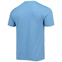 T-shirt à trois mélanges Homage Blue Dallas Mavericks NBA x Grateful Dead pour homme