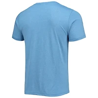 T-shirt à trois mélanges Homage Light Blue Dallas Mavericks NBA x Spongebob Collab pour homme