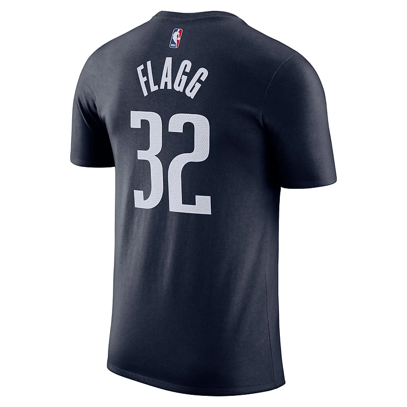 T-shirt Jordan Brand Cooper Flagg bleu marine pour homme, Dallas Mavericks, choix de premier tour la draft NBA 2025, édition Statement, nom et numéro