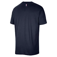 Men's Jordan Brand Navy Dallas Mavericks Statement Edition Essential T-Shirt