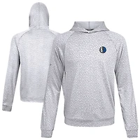 Sweat à capuche blanc Challenger Dallas Mavericks pour homme Levelwear