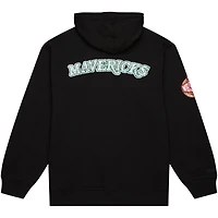 Men's Mitchell & Ness Black Dallas Mavericks Hardwood Classics OG 2.0 Pullover Hoodie