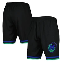 Short Swingman noir Mitchell & Ness Dallas Mavericks Hardwood Classics Reload 2.0 pour homme