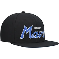 MNC MAVS NOIR NBA MNC HWC SCRIPT 2.0 SNAPBACK HATMENSNP