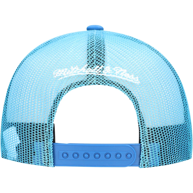Casquette réglable bleue Mitchell & Ness Dallas Mavericks Core Evergreen OTC Trucker pour hommes