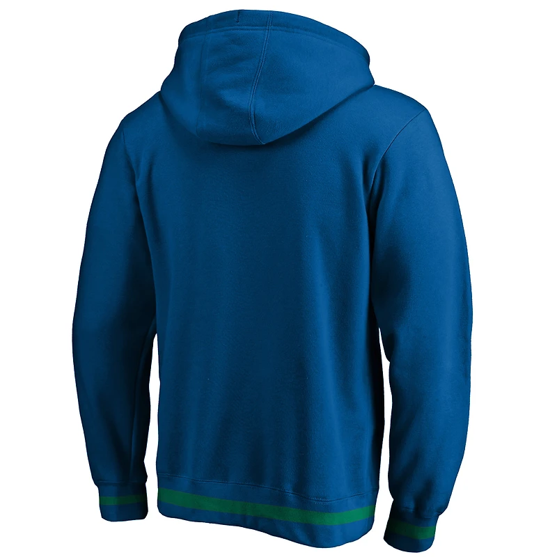 Men's Mitchell & Ness Blue Dallas Mavericks Hardwood Classics Big Tall Hoodie