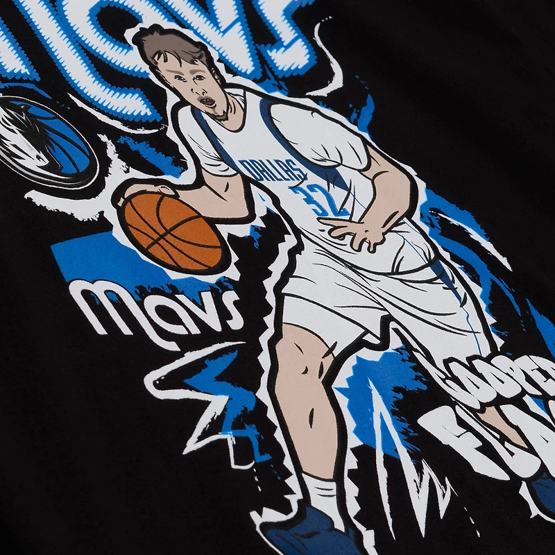 Men's Mitchell & Ness Cooper Flagg Black Dallas Mavericks Chalked Up T-Shirt