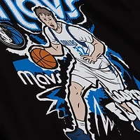 Men's Mitchell & Ness Cooper Flagg Black Dallas Mavericks Chalked Up T-Shirt
