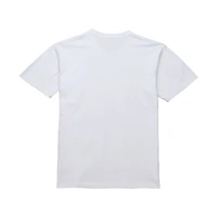 T-shirt blanc à imprimé craie Dallas Mavericks Hardwood Classics de Mitchell & Ness Dirk Nowitzki pour homme
