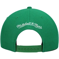 Casquette Snapback Green Dallas Mavericks Hardwood Classics Team Ground 2.0 Mitchell & Ness pour hommes