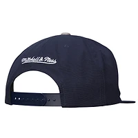 Casquette snapback Mitchell & Ness bleu marine Dallas Mavericks Ascend Deadstock pour homme