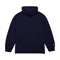Men's Mitchell & Ness Navy Dallas Mavericks Hardwood Classics Tonal Pullover Hoodie