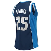Maillot Swingman Mitchell & Ness Vince Carter pour hommes, bleu marine, Dallas Mavericks 2011/12 Hardwood Classics