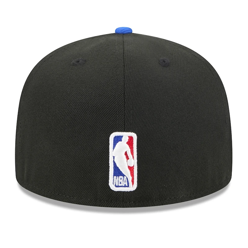 Casquette ajustée New Era Dallas Mavericks City Edition 2025/26 pour homme, noire