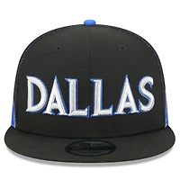 Men's New Era Black Dallas Mavericks 2025/26 City Edition 9FIFTY Snapback Hat