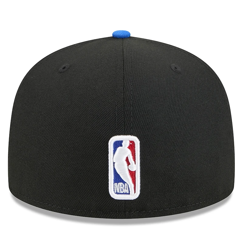 Men's New Era Black Dallas Mavericks 2025/26 City Edition Alternate 59FIFTY Fitted Hat