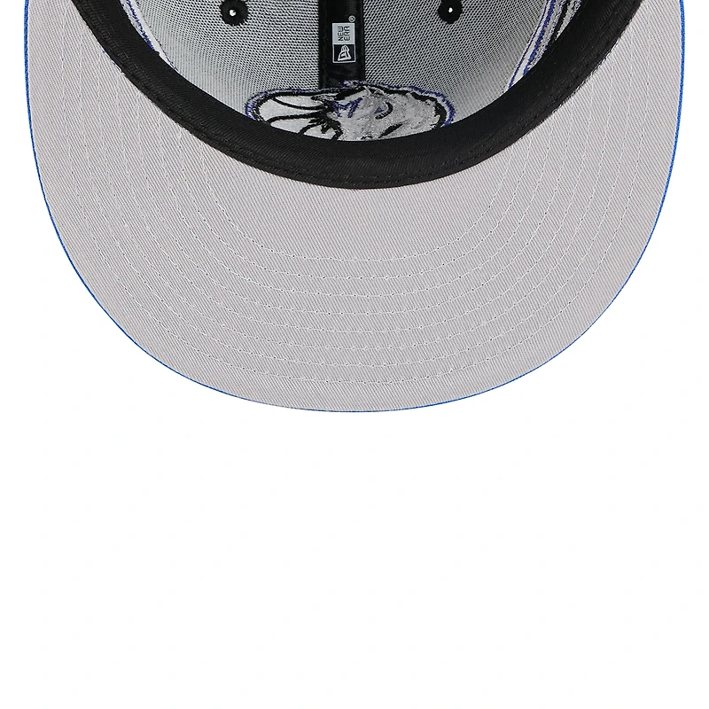 Men's New Era Black Dallas Mavericks 2025/26 City Edition Alternate 59FIFTY Fitted Hat