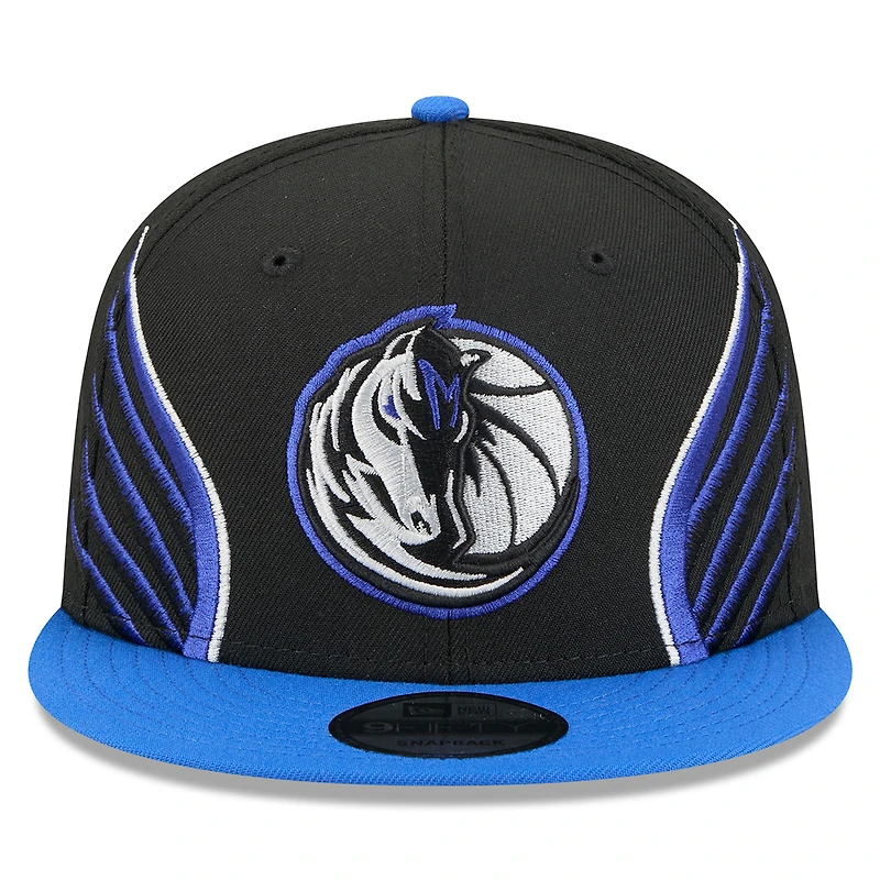 Casquette snapback New Era noire Dallas Mavericks 2025/26 City Edition Alternate 9FIFTY pour homme