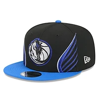Casquette snapback New Era noire Dallas Mavericks 2025/26 City Edition Alternate 9FIFTY pour homme