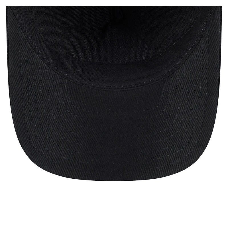 Casquette ajustable A-Frame 9FORTY noire pour homme avec drapeau du jour de match des Dallas Mavericks de New Era