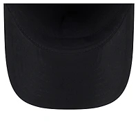 Casquette ajustable A-Frame 9FORTY noire pour homme avec drapeau du jour de match des Dallas Mavericks de New Era