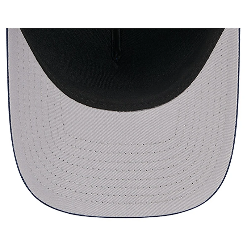 Men's New Era  Blue Dallas Mavericks Bold Arch COOLERA 9FORTY A-Frame M-Crown Adjustable Hat