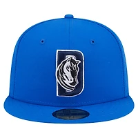 Men's New Era  Blue Dallas Mavericks Deceptor 59FIFTY Fitted Hat
