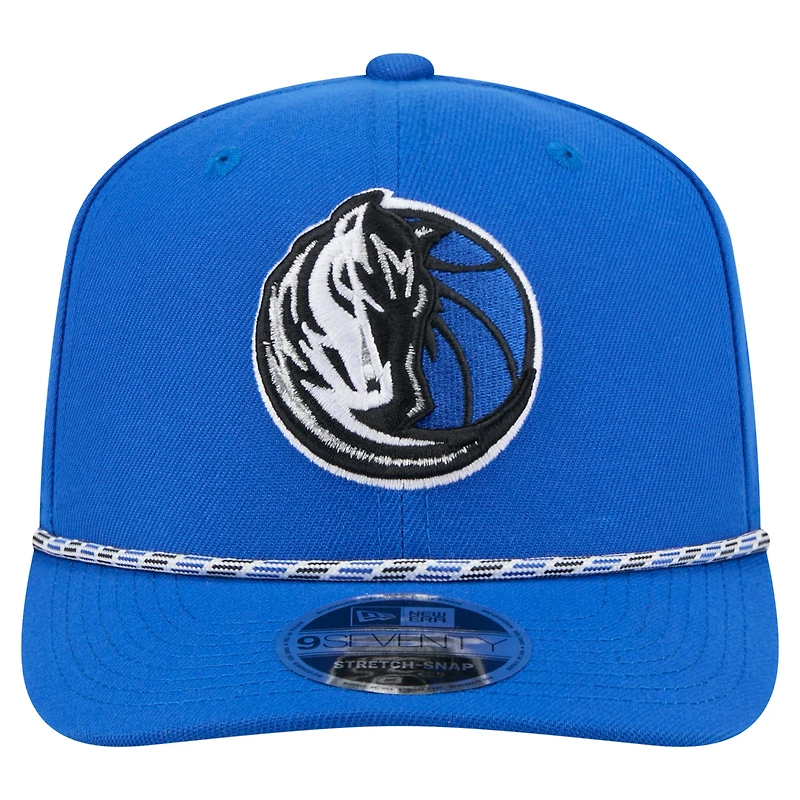 Casquette ajustable 9SEVENTY Dallas Mavericks bleue New Era pour homme