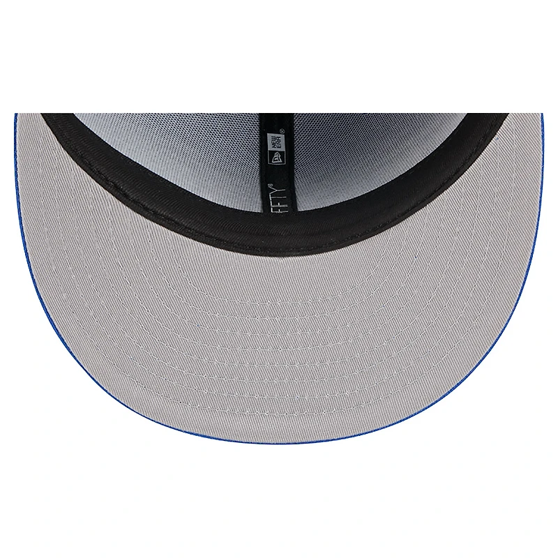Men's New Era  Blue Dallas Mavericks Tri-Hit 59Fifty Fitted Hat