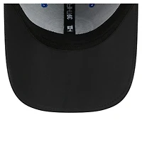 Casquette New Era bleue Dallas Mavericks Visor Hit 39THIRTY Flex pour homme