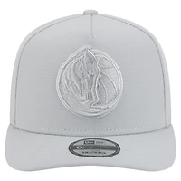 Casquette snapback 9FIFTY à pinces sur le devant Dallas Mavericks de New Era pour homme, gris, colorpack