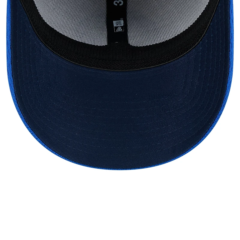 Men's New Era Heather Gray/Blue Dallas Mavericks Two-Tone 39THIRTY Flex Hat