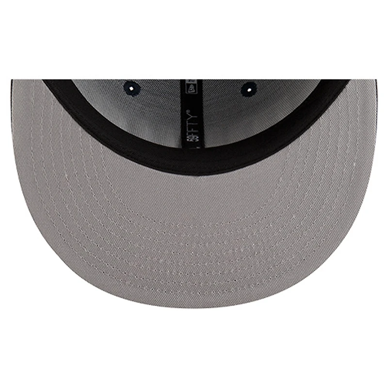 Men's New Era  Navy Dallas Mavericks Statement Edition Jersey Hook 59Fifty Fitted Hat