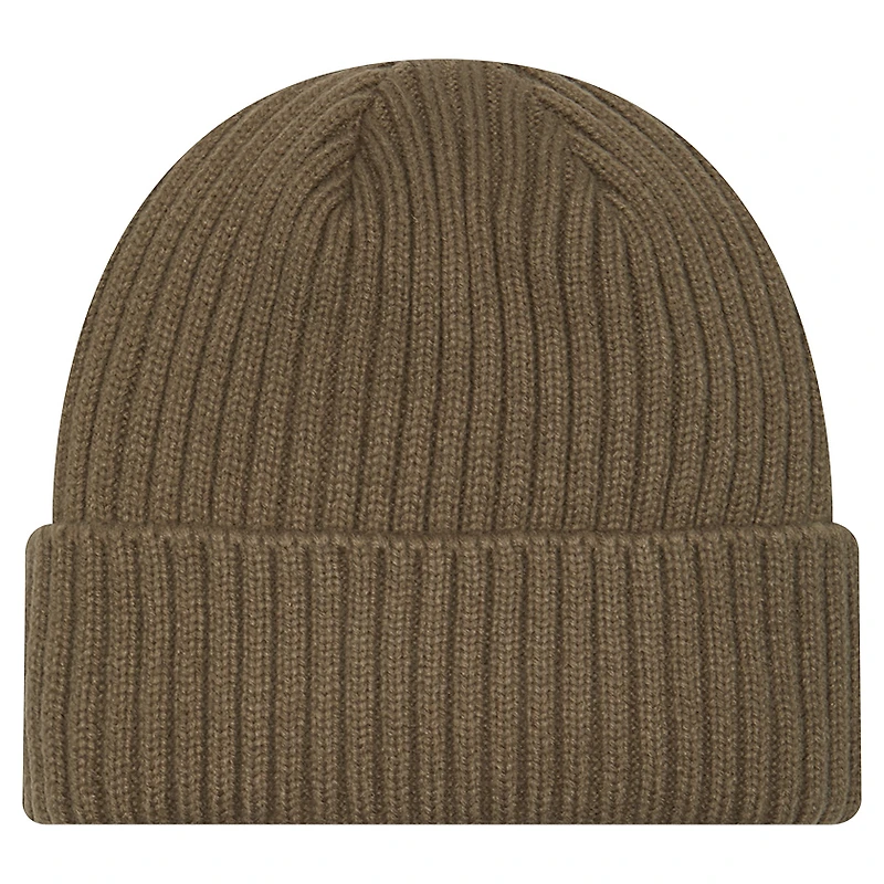 Men's New Era Olive Dallas Mavericks Color Pack Cuffed Knit Hat